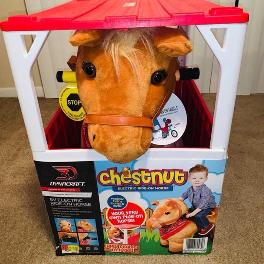 Chestnut the horse gently used